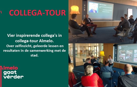 Collegatours Almelo - Verhalen van eigen medewerkers voor trots, inspiratie en motivatie voor samenwerking met de stad